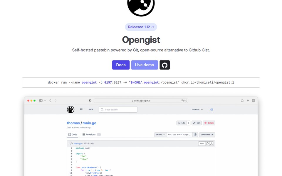 Opengist
