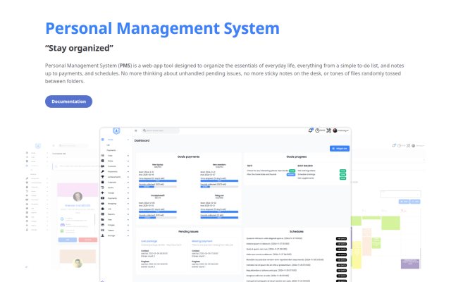 Personal Management System
