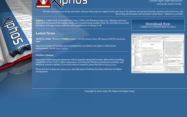 Xiphos Bible Guide