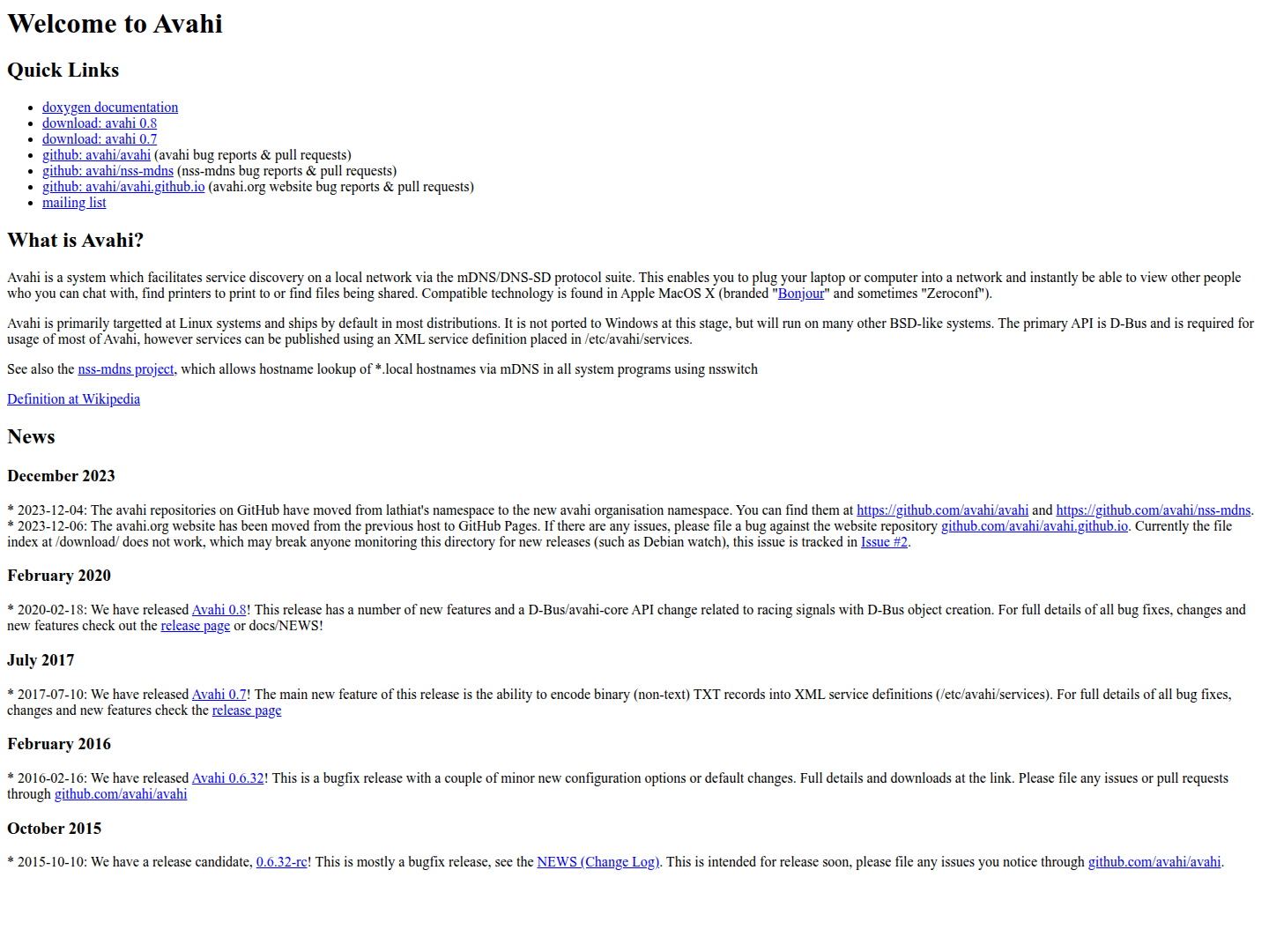 Avahi VNC Server Browser