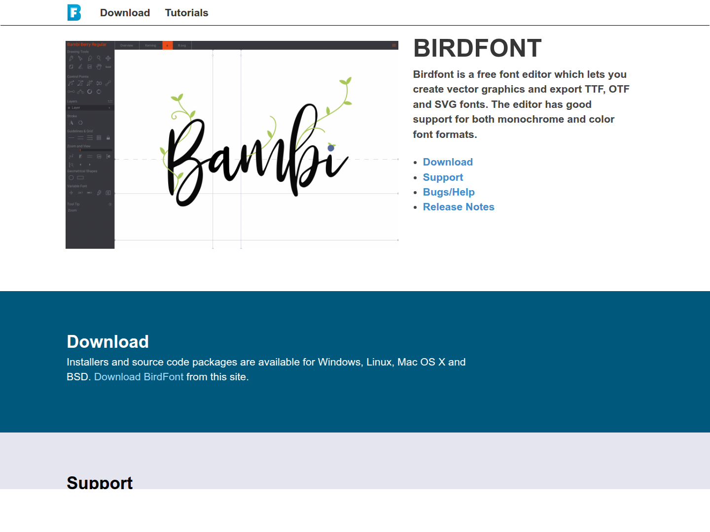 Birdfont