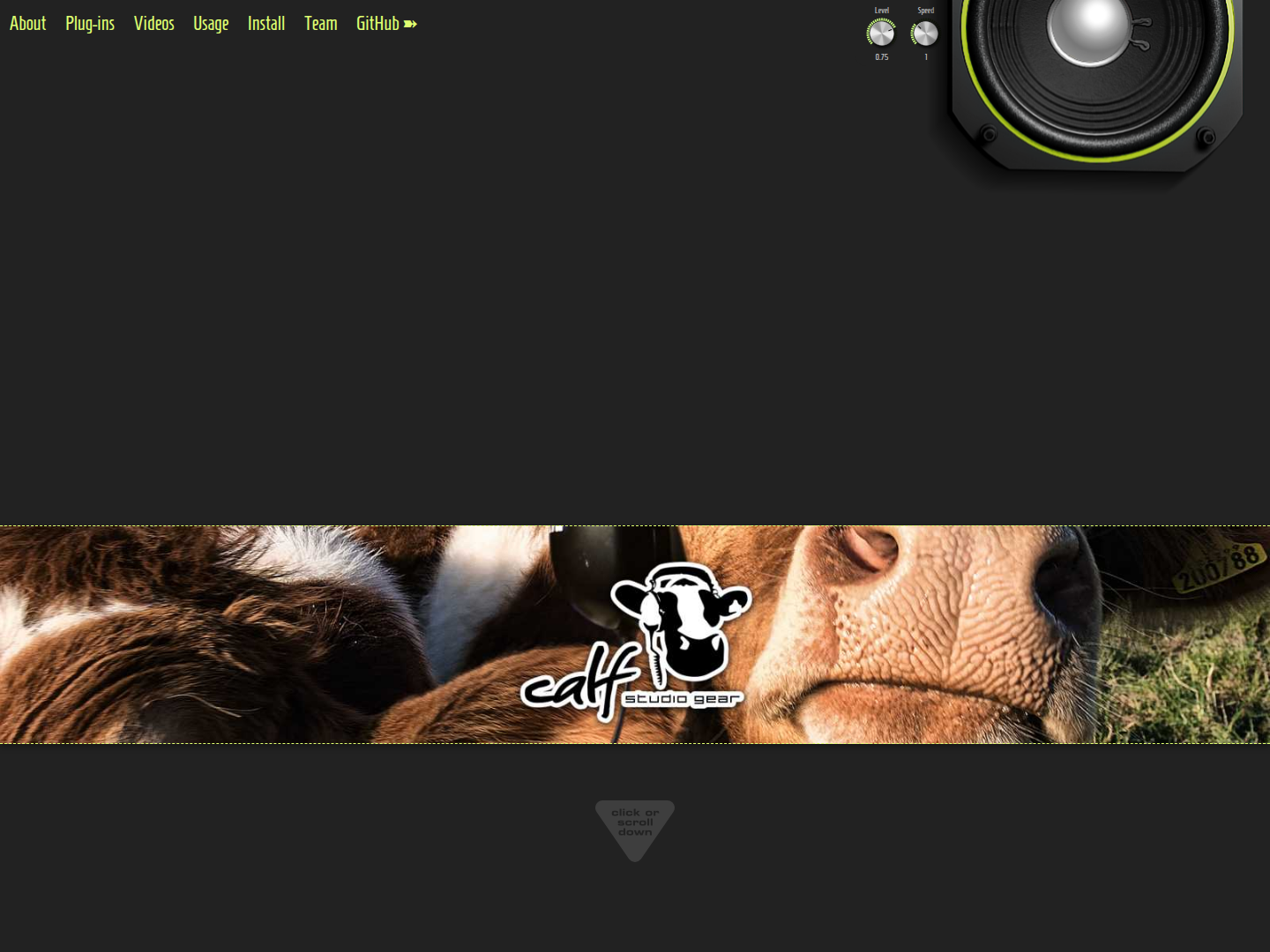 Calf Plugin Pack for JACK