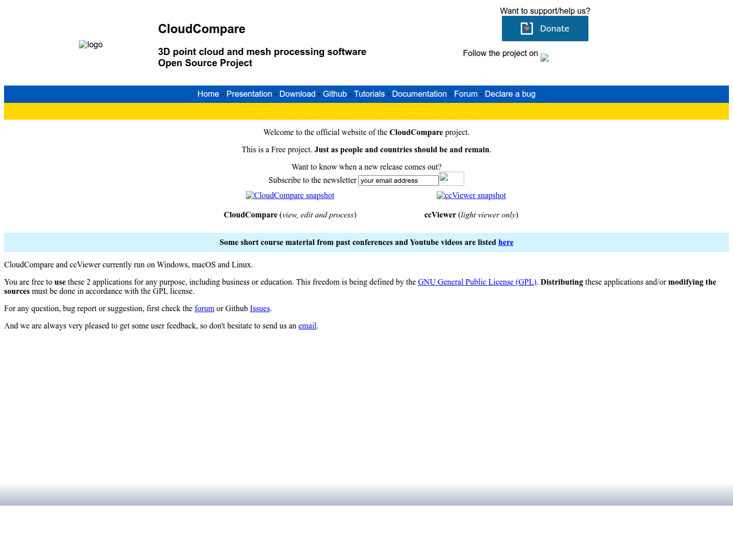 CloudCompare Viewer