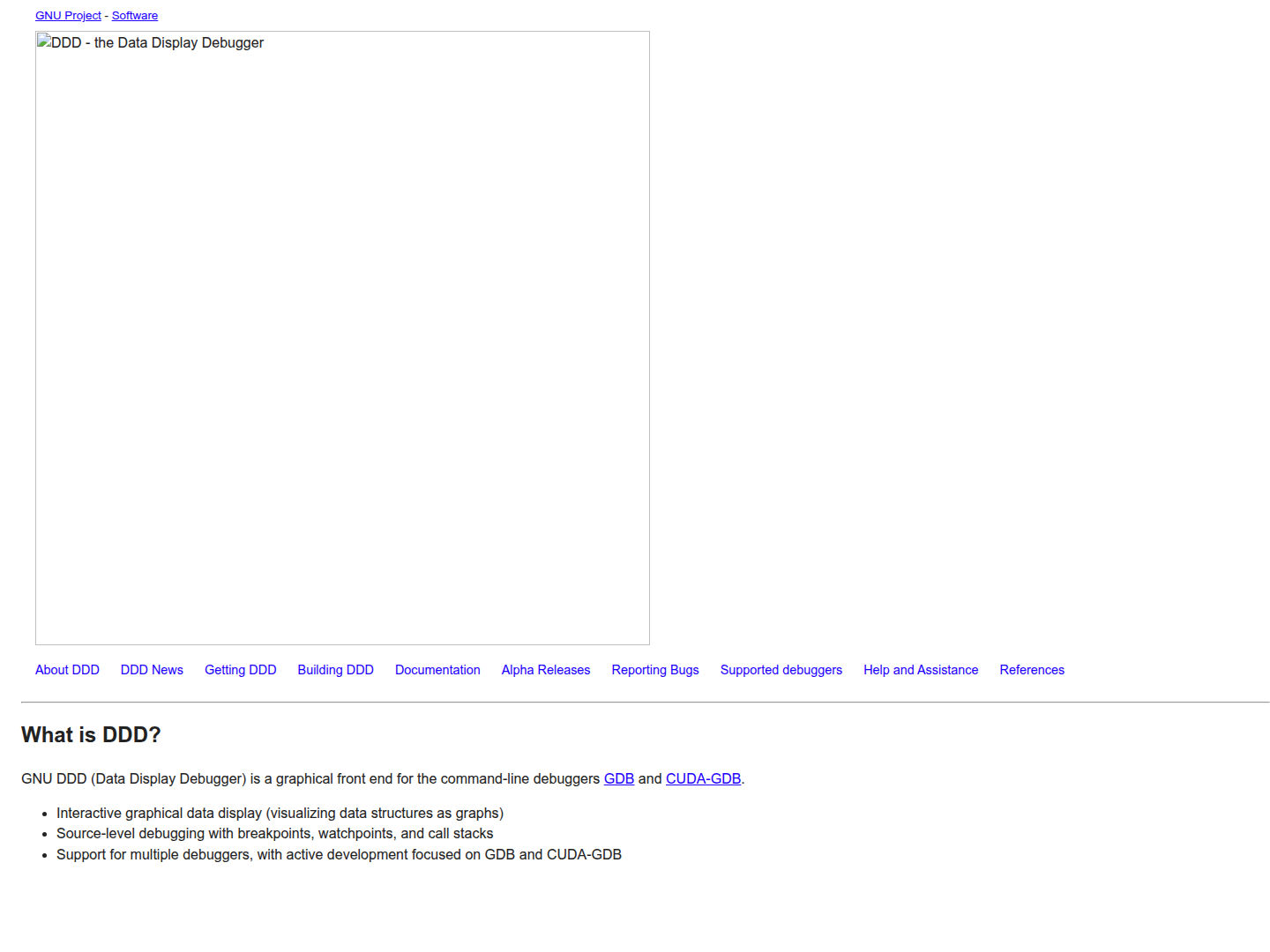 Data Display Debugger