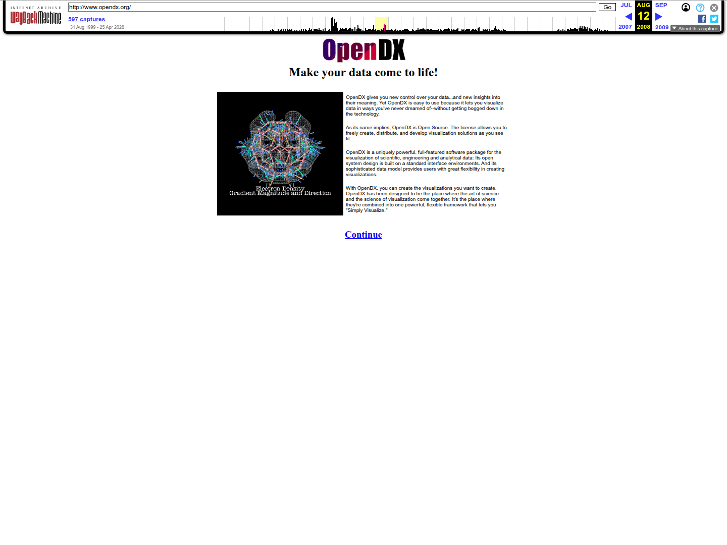 OpenDX Data Explorer