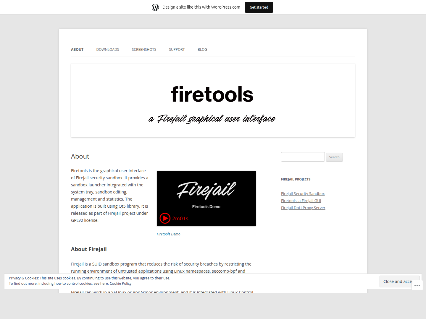 Firejail Configuration Wizard