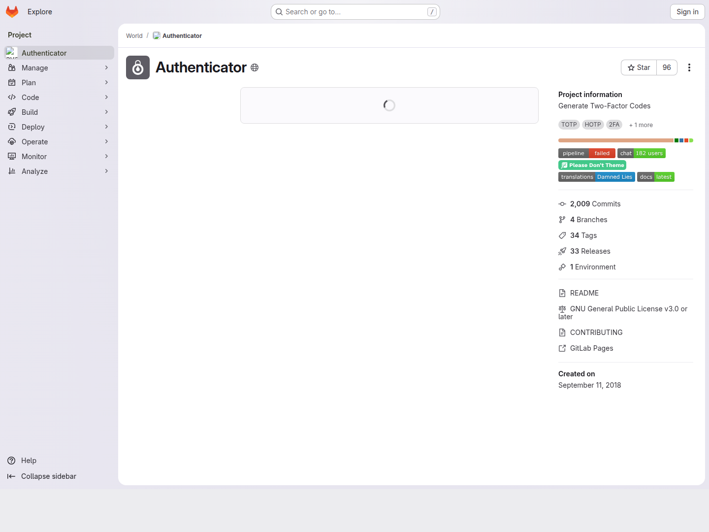 Authenticator