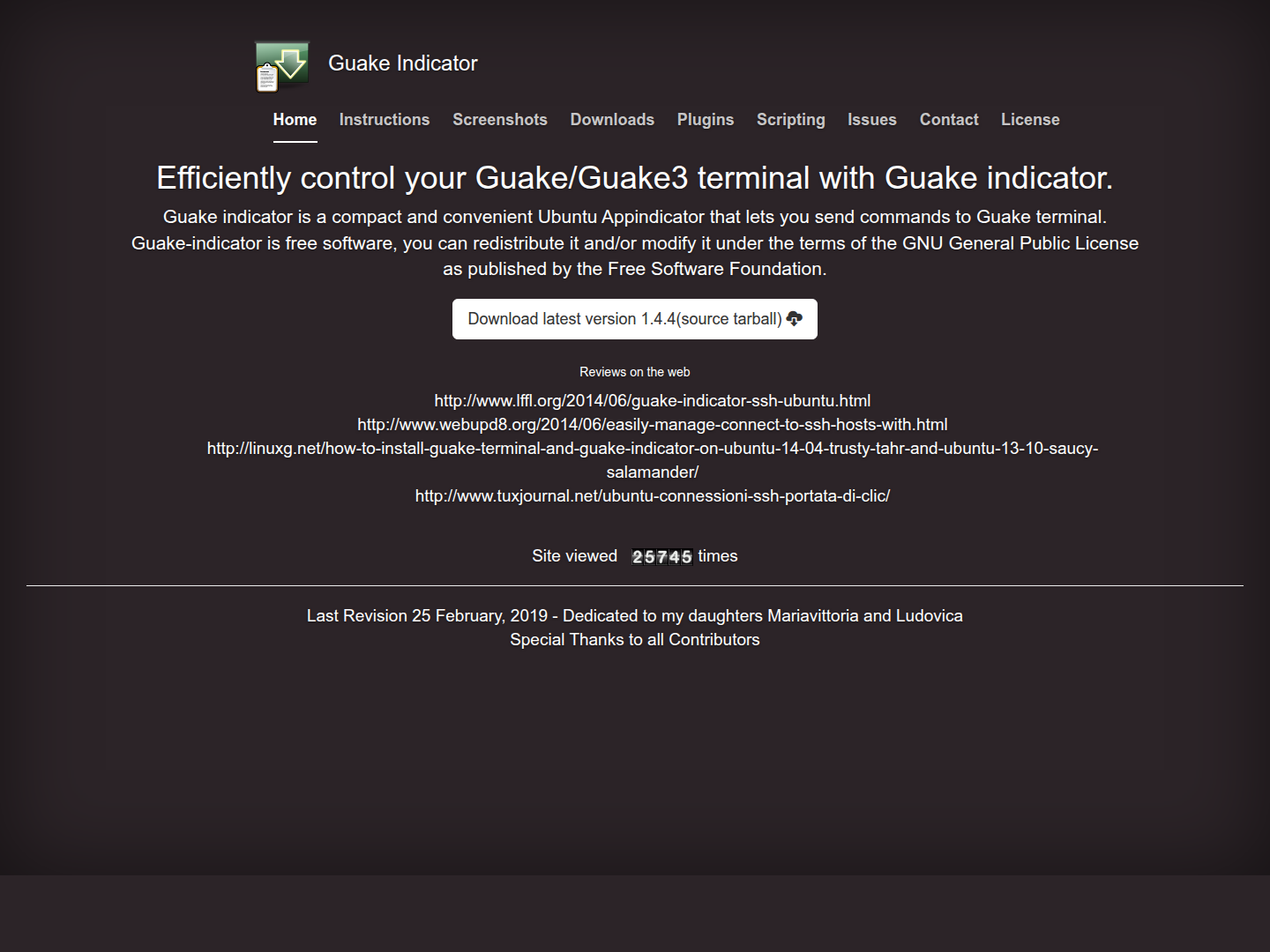 Guake Indicator