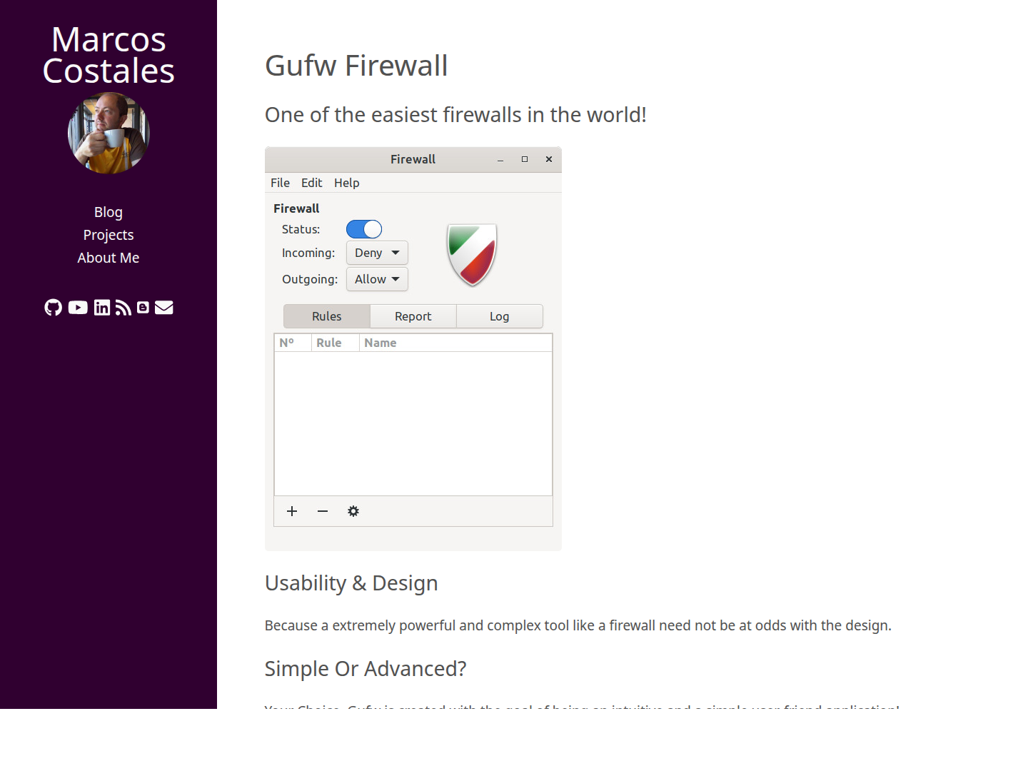 Firewall Configuration