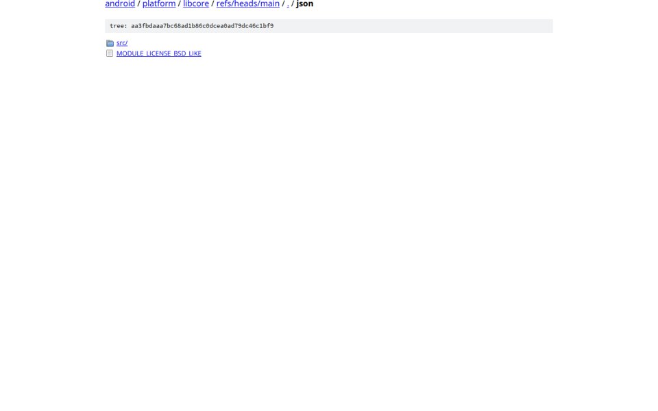 Libandroid Json Org Java