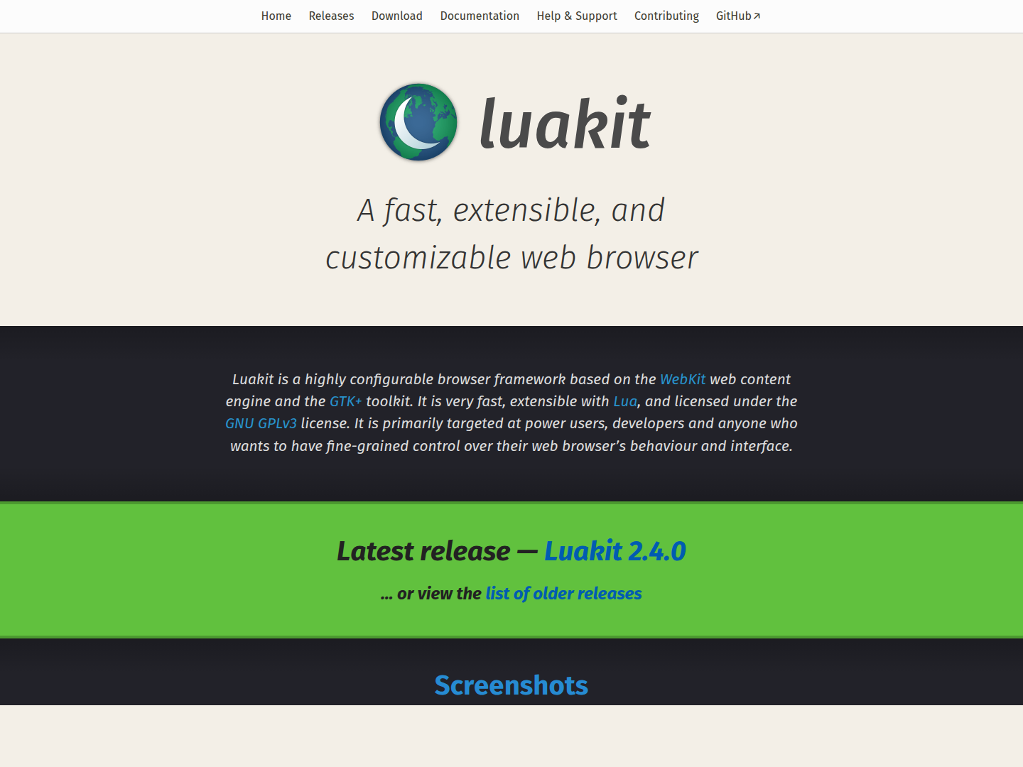 Luakit