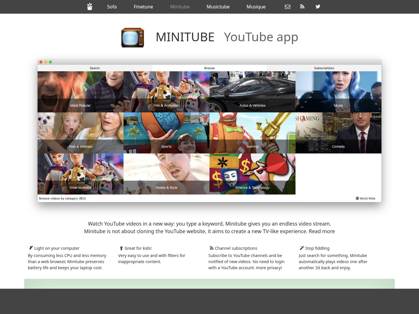 Minitube
