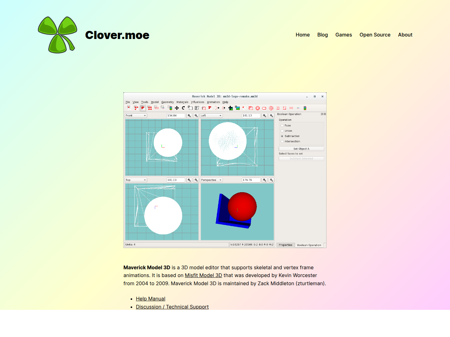 Maverick Model 3D