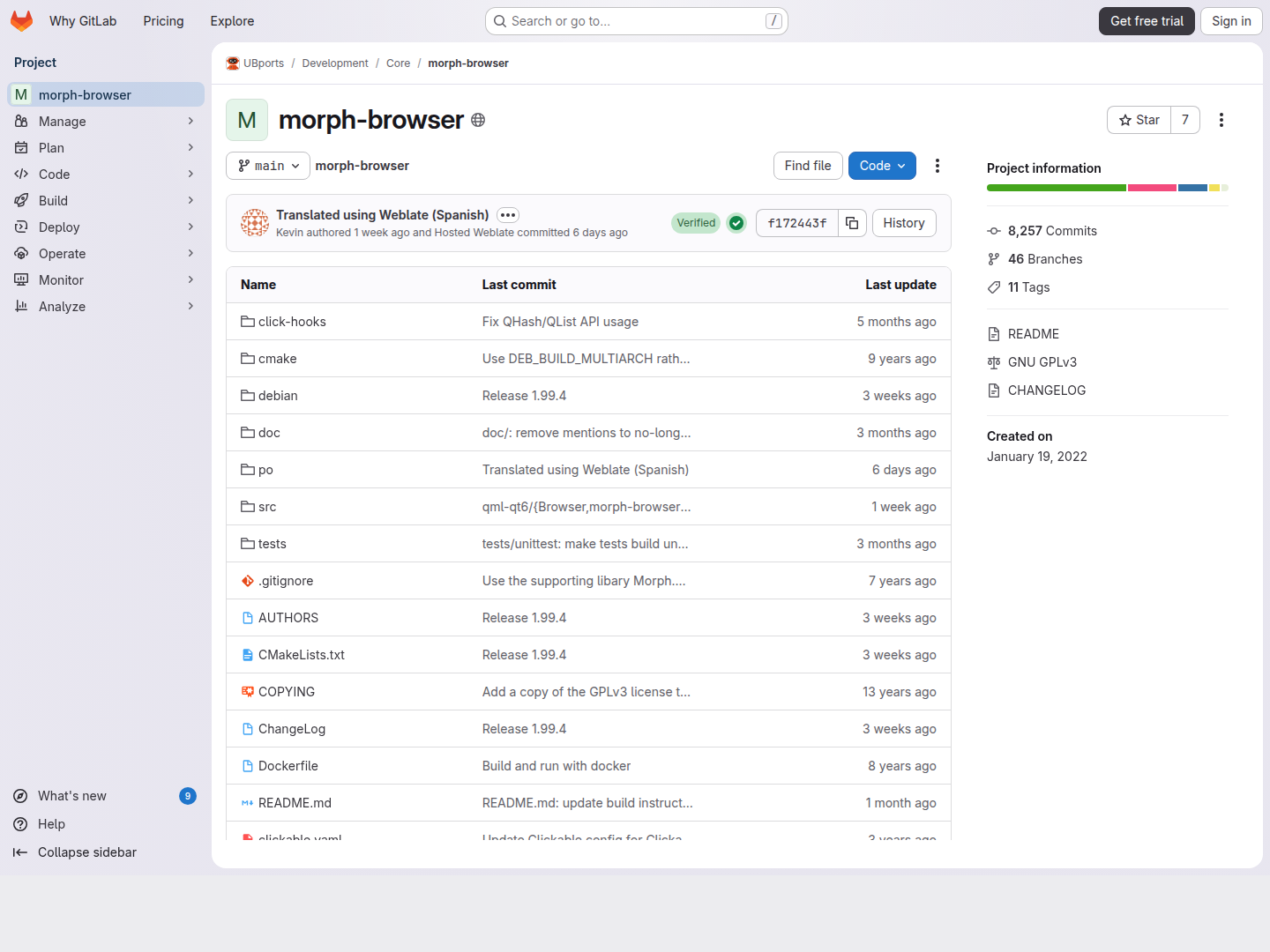 Morph Browser