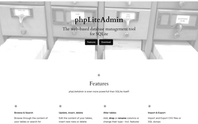 phpLiteAdmin