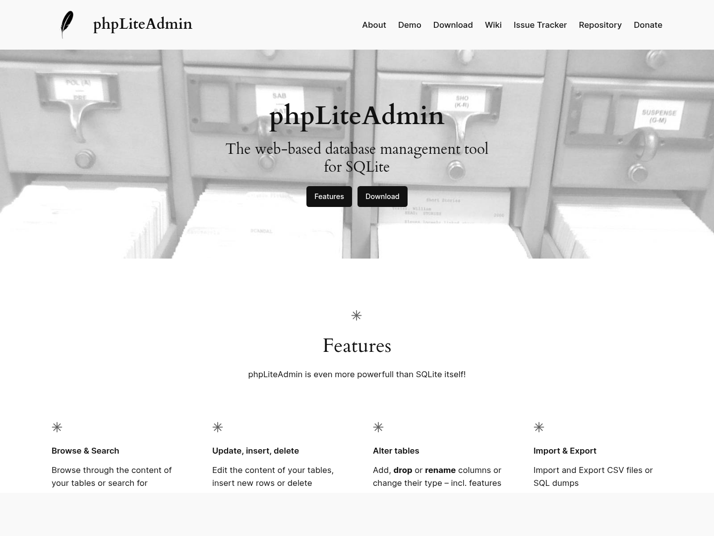 phpLiteAdmin