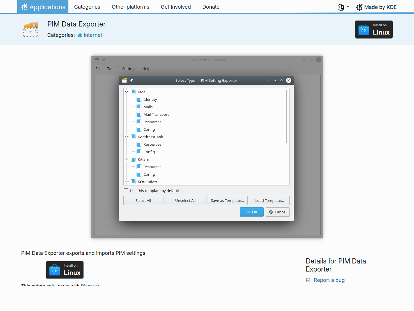 PIM Data Exporter