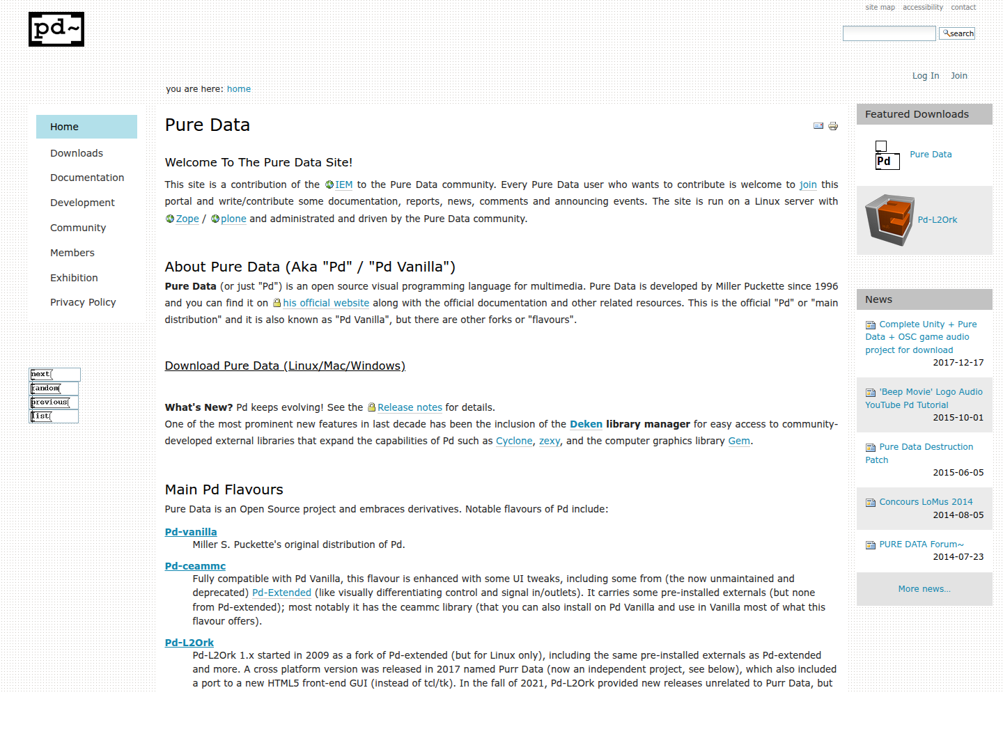 Pure Data (Pd)