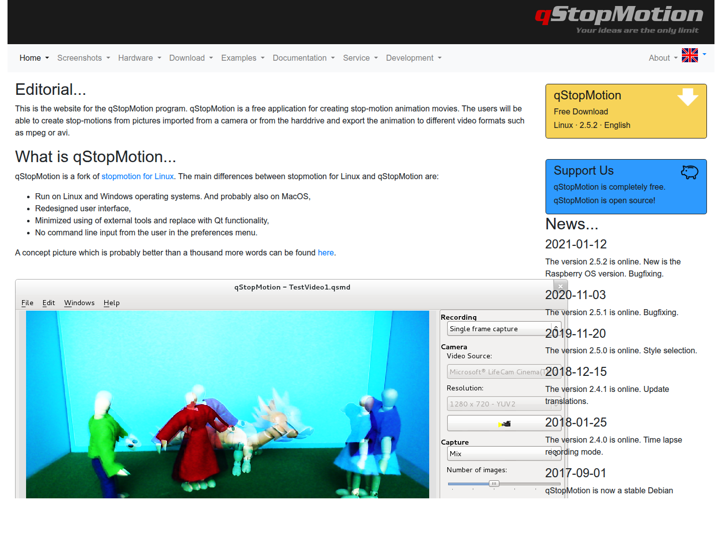 qStopMotion