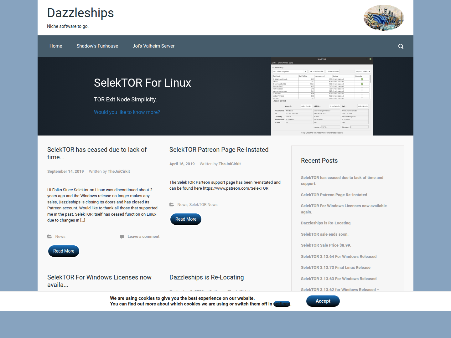 SelekTOR Proxy Reset