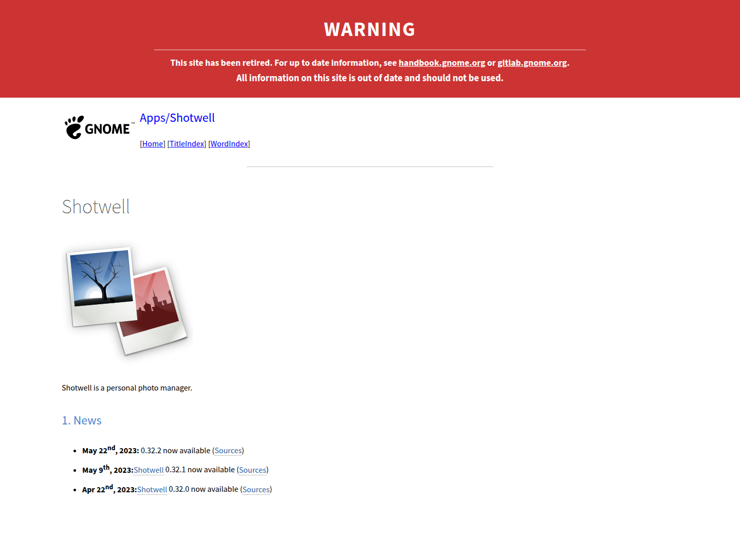 Shotwell Profile Browser