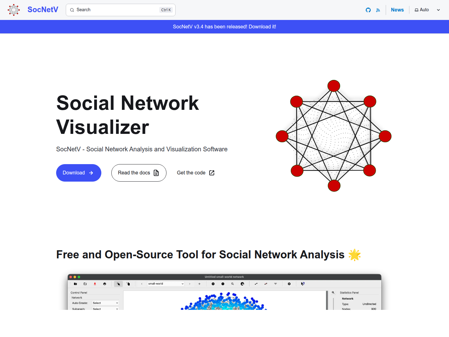 Social Network Visualizer