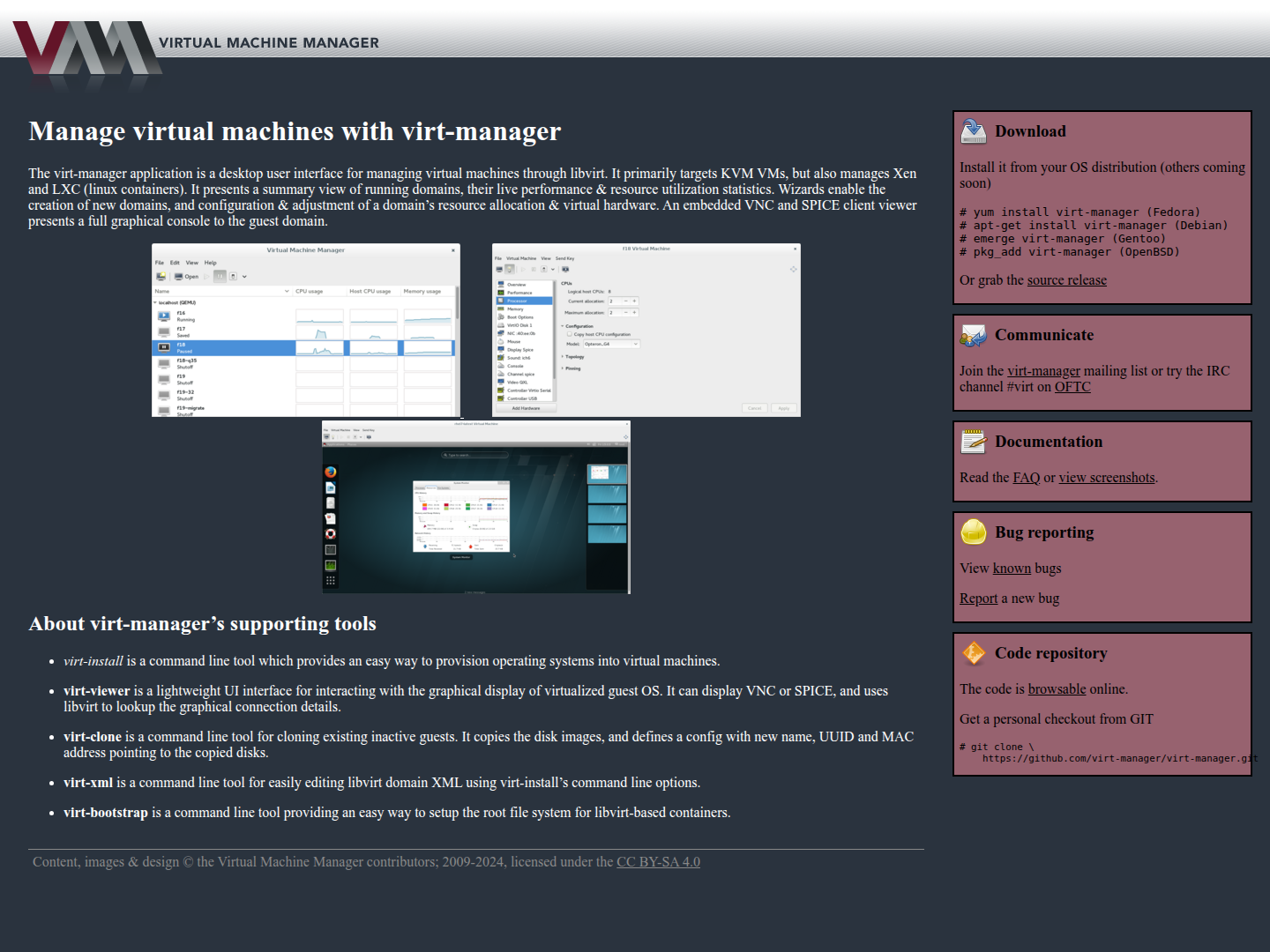 Virtual Machine Manager