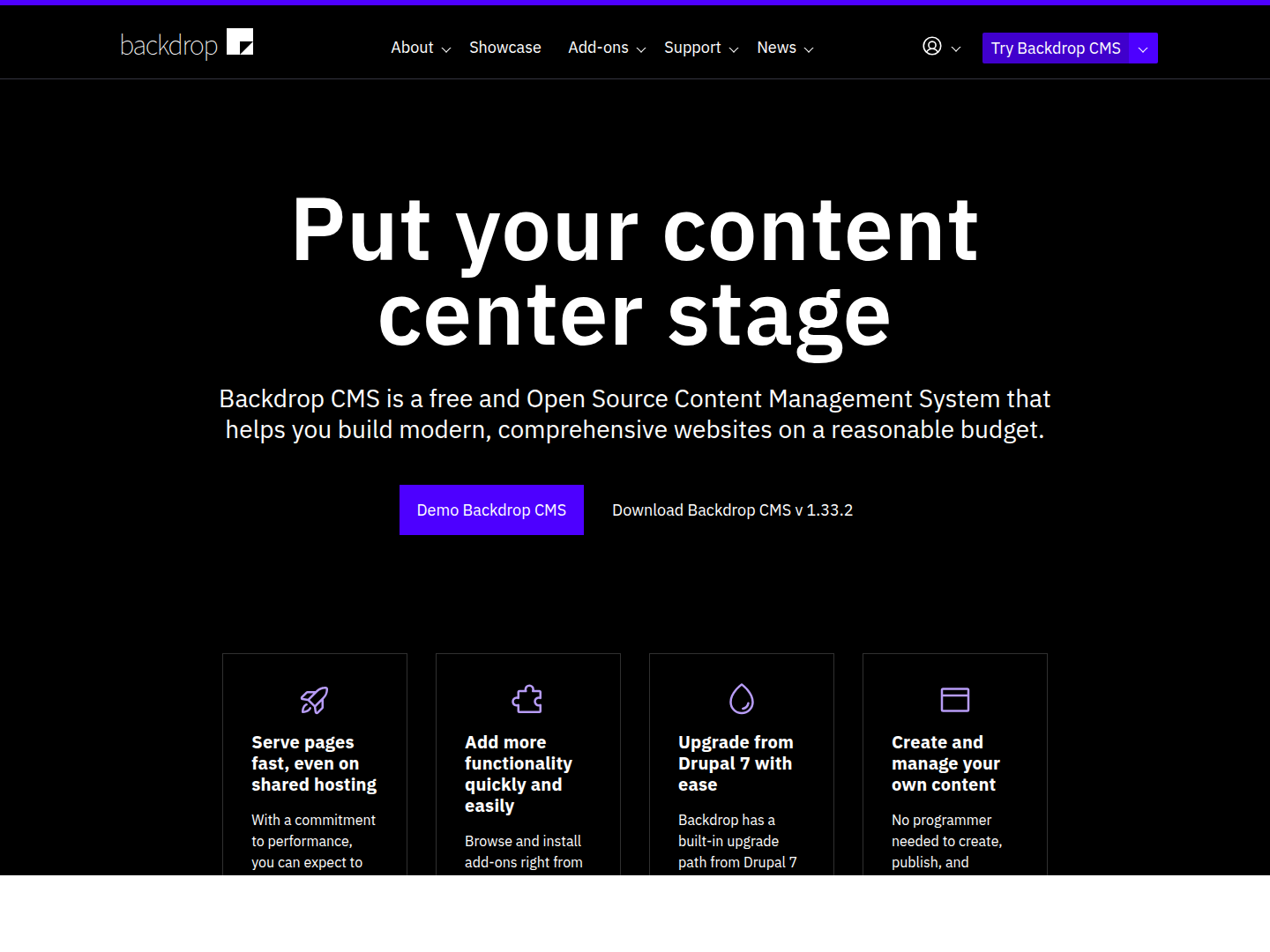 Backdrop CMS