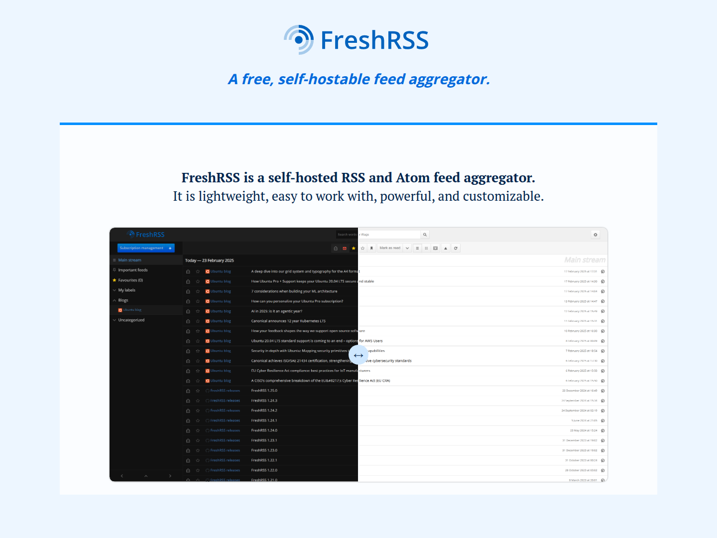 FreshRSS