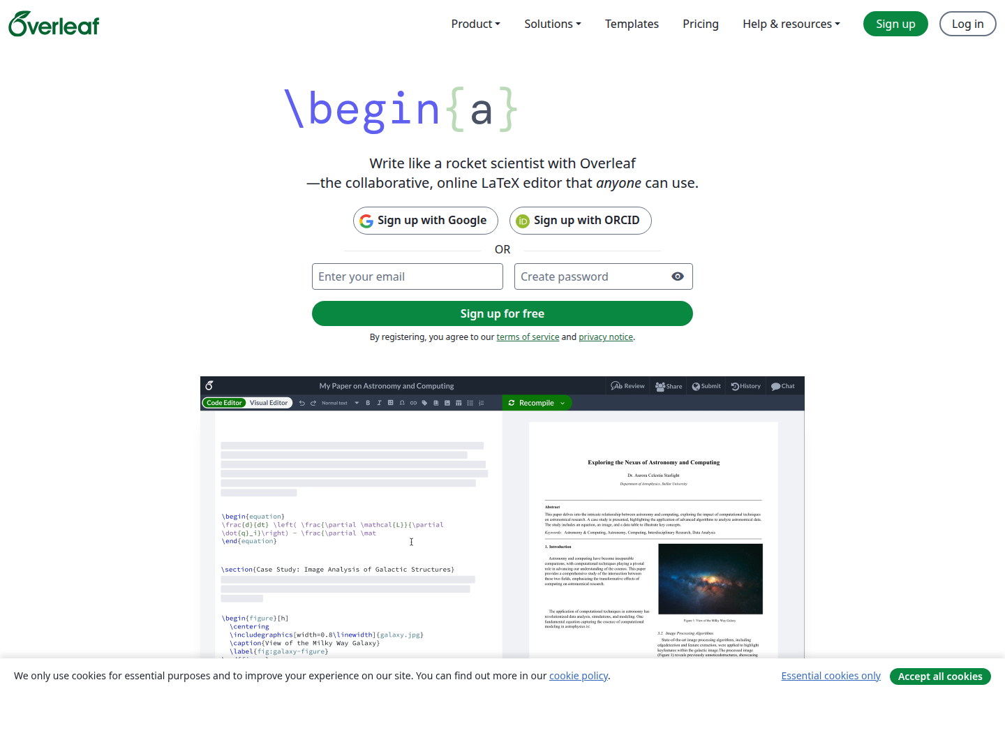 Overleaf