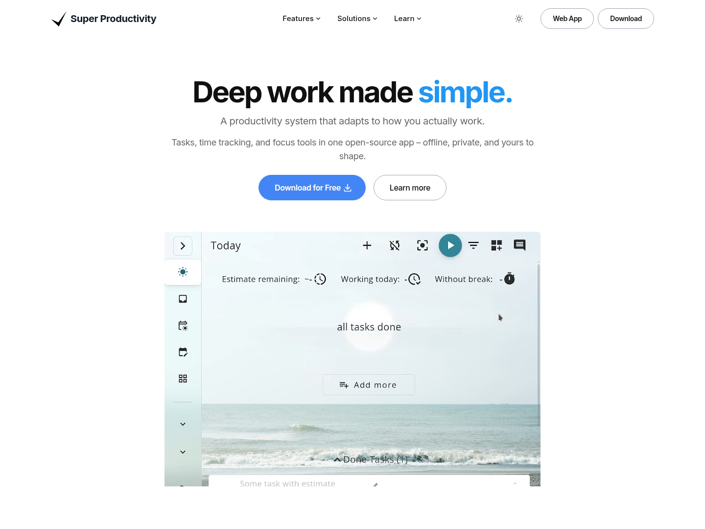 Super Productivity