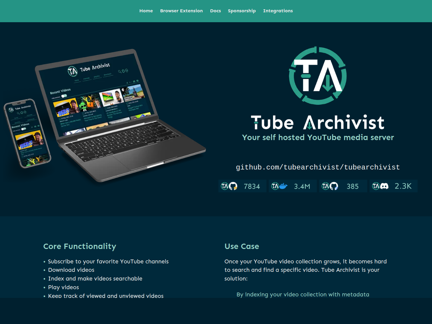 Tube Archivist