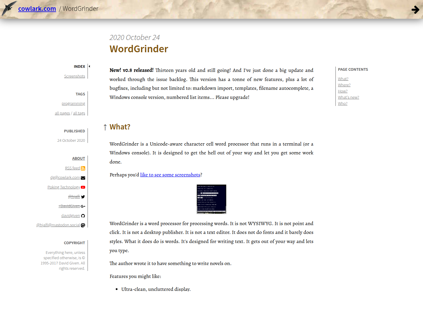 WordGrinder