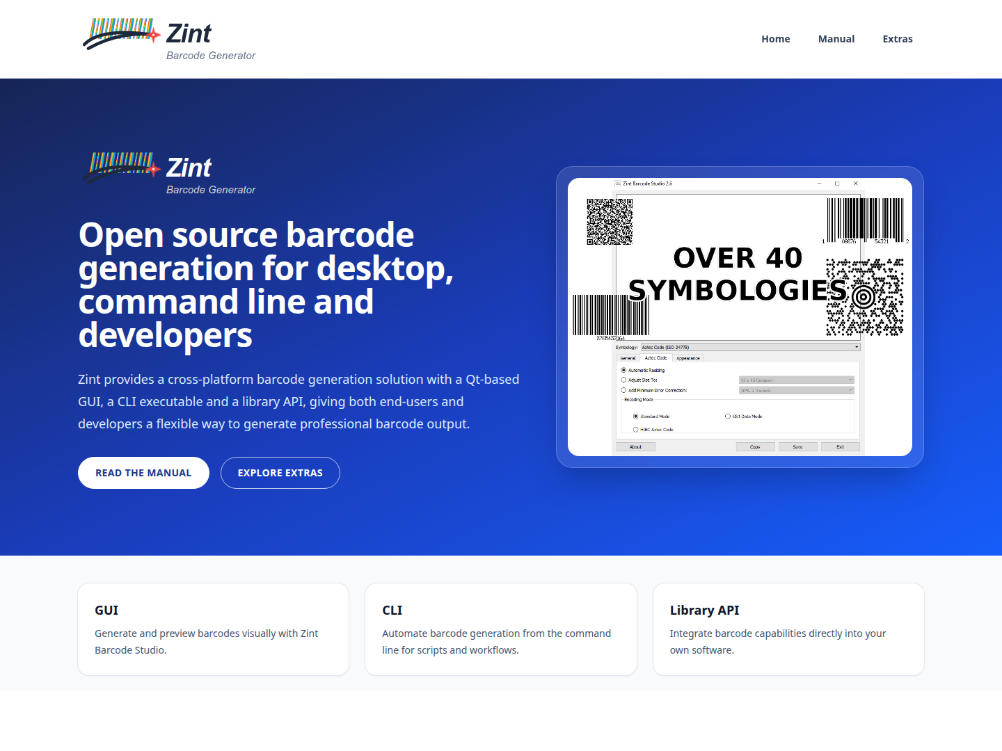Zint Barcode Studio